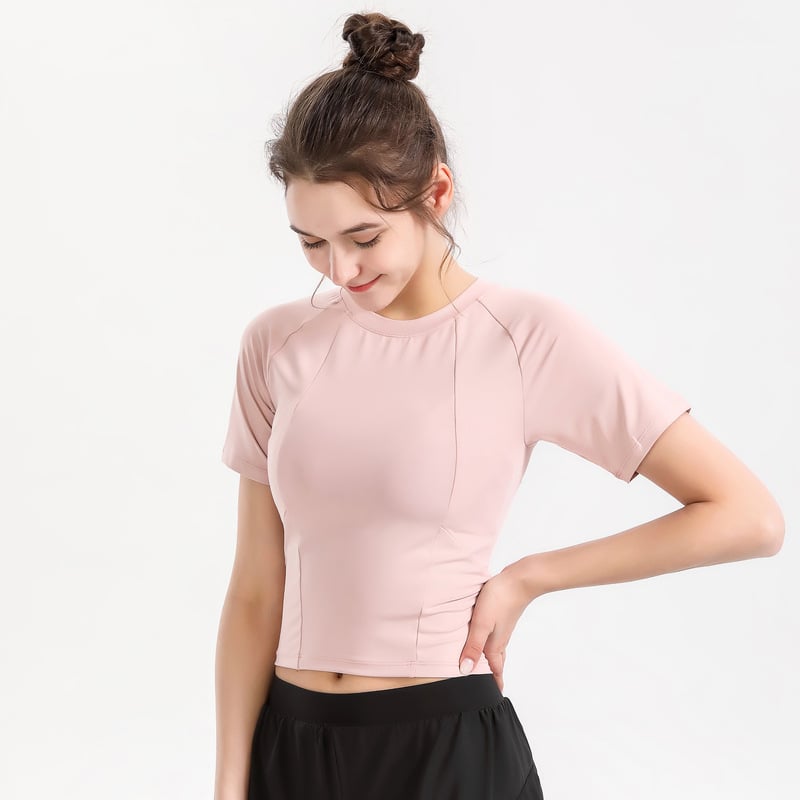 Women's Short Sleeve Lightweight Yoga Apparel