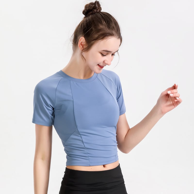 Women's Short Sleeve Lightweight Yoga Apparel