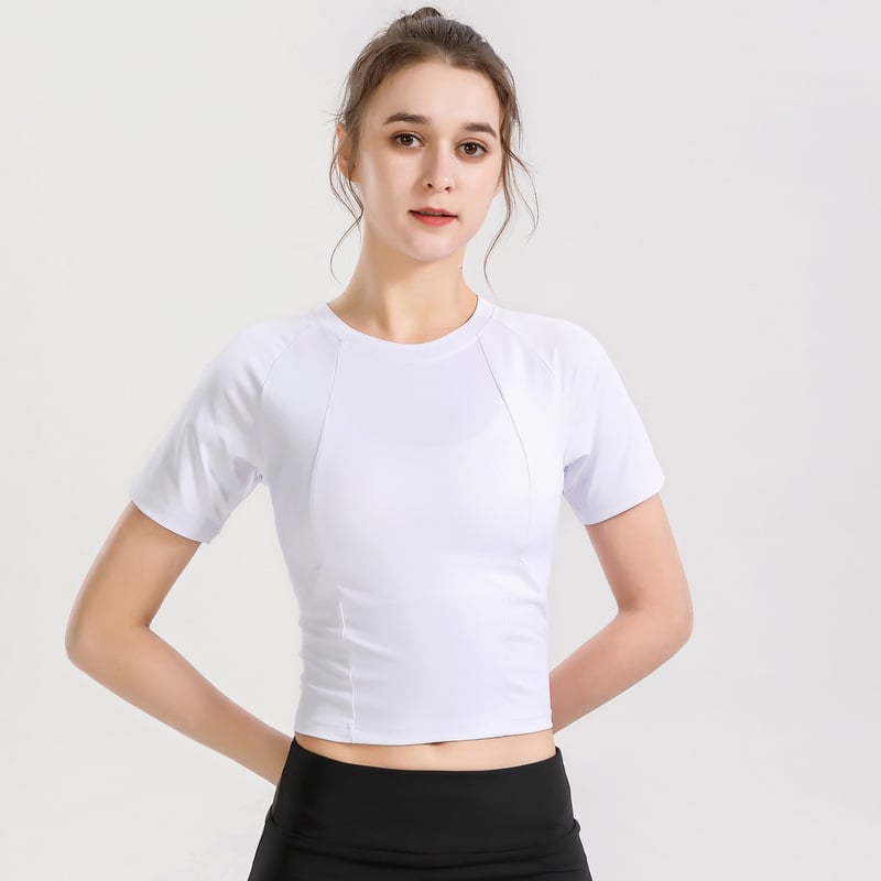 Women's Short Sleeve Lightweight Yoga Apparel